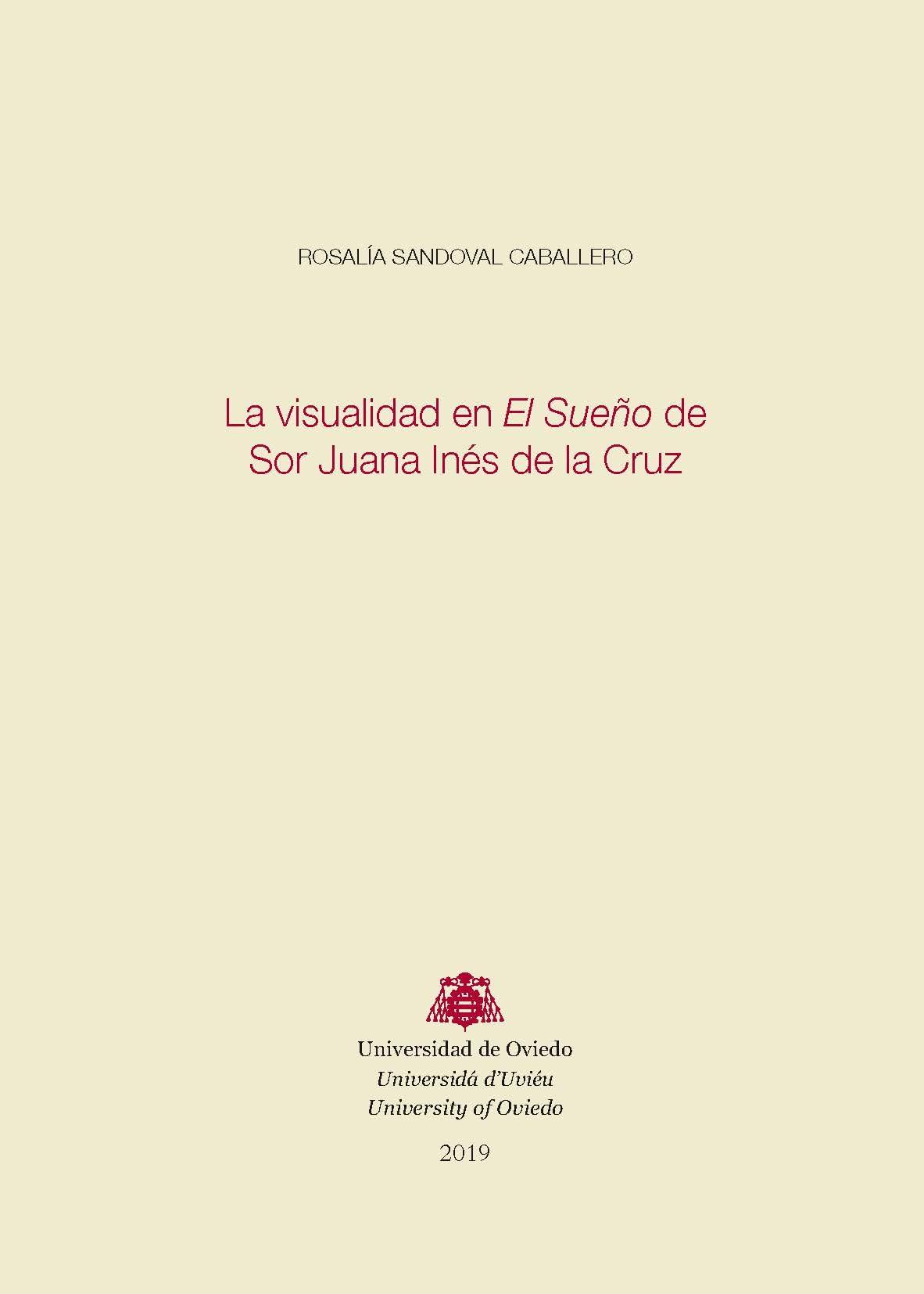 LA VISUALIDAD EN EL SUEÑO DE SOR JUANA INES DE LA CRUZ