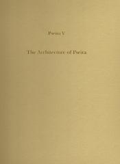 PSEIRA V: THE ARCHITECTURE OF PSEIRA