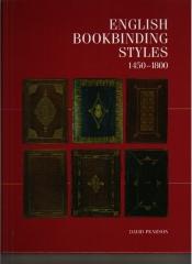 ENGLISH BOOKBINDING 1450 - 1800