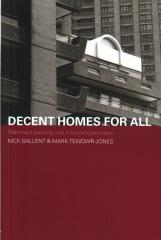 DECENT HOMES FOR ALL : REVIEWING PLANNING'S ROLE IN HOUSING PROVISION