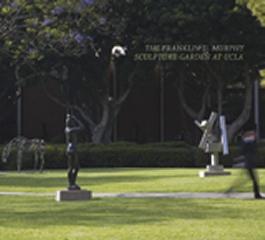 THE FRANKLIN D. MURPHY SCULPTURE GARDEN AT UCLA