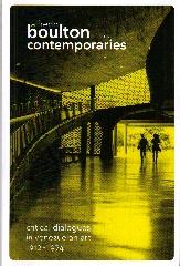 ALFREDO BOULTON AND HIS CONTEMPORARIES. CRITICAL DIALOGUES IN VENEZUELAN ART 1912-1974